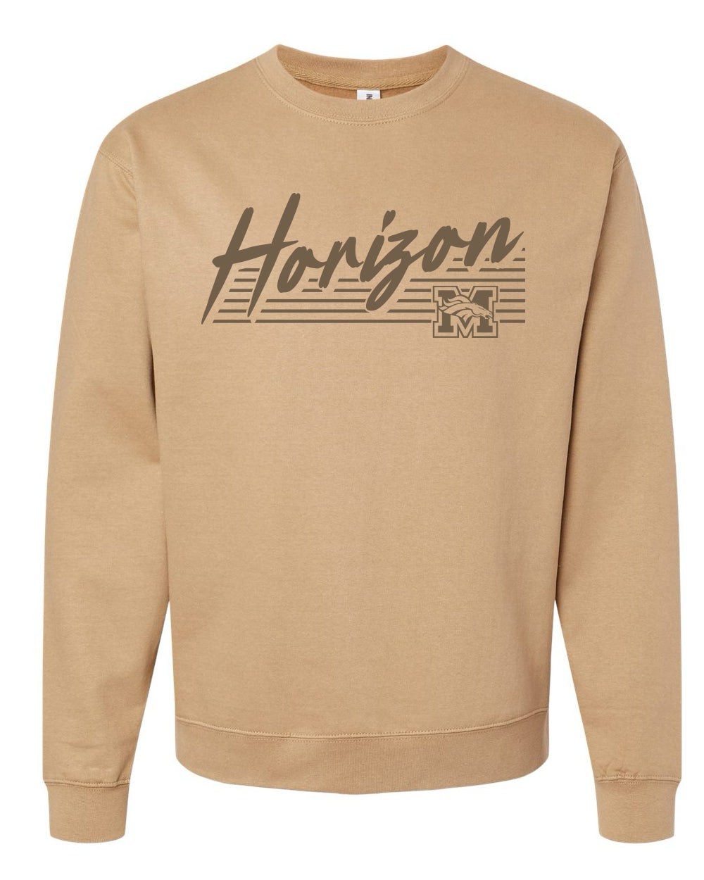 Horizon Monochromatic Sweatshirts