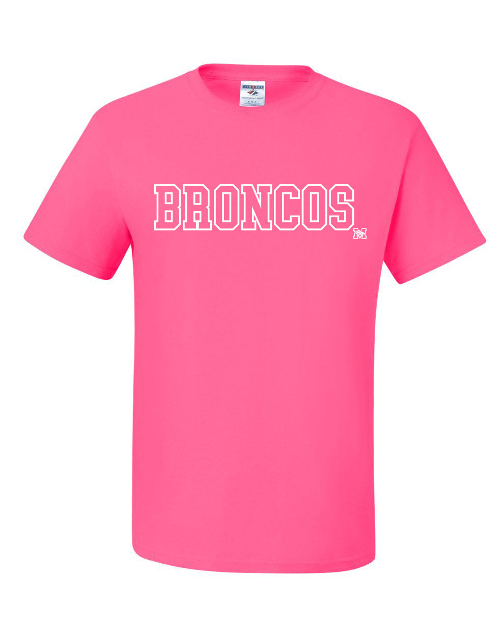 Broncos Neon T-Shirt (Youth/Adult)