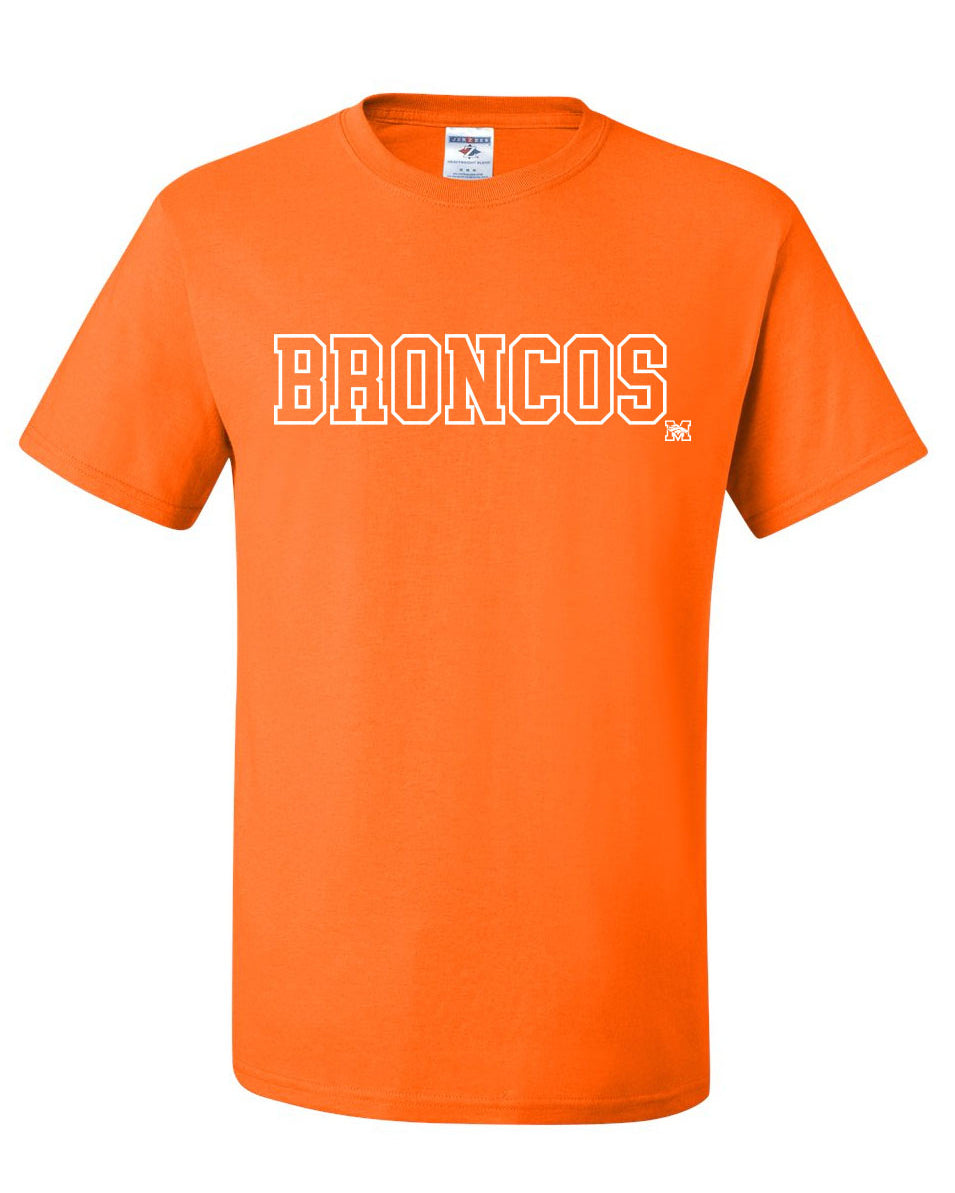 Broncos Neon T-Shirt (Youth/Adult)