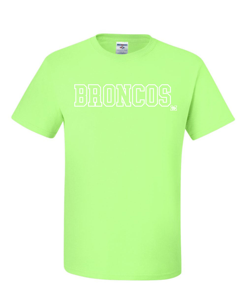 Broncos Neon T-Shirt (Youth/Adult)