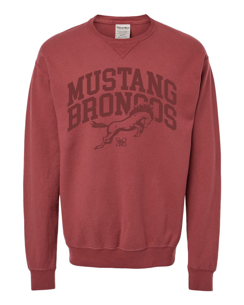 Mustang Broncos Crewneck
