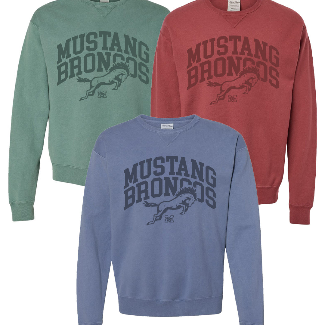 Mustang Broncos Crewneck