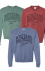 Mustang Broncos Crewneck