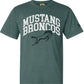 Mustang Broncos Vintage T-Shirt - Comfort Colors