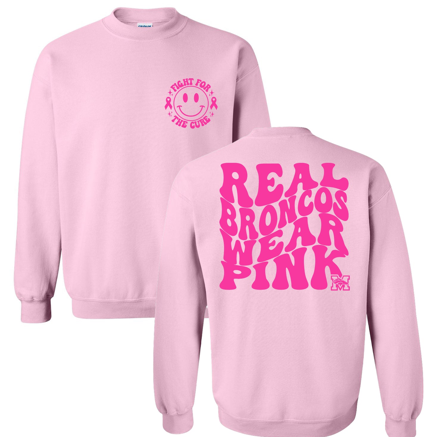 Fight for the Cure Broncos Sweatshirt