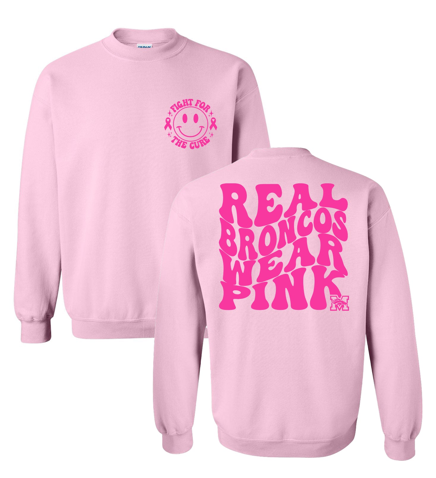 Fight for the Cure Broncos Sweatshirt