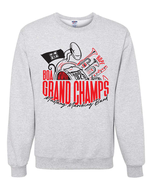 Mustang Band Champs Sweatshirt