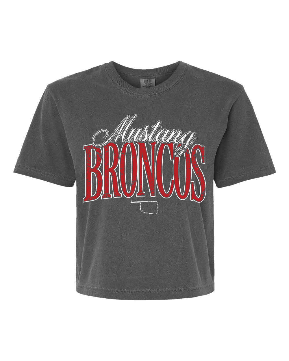 Mustang Women's Cropped Collegiate