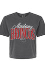 Mustang Women's Cropped Collegiate