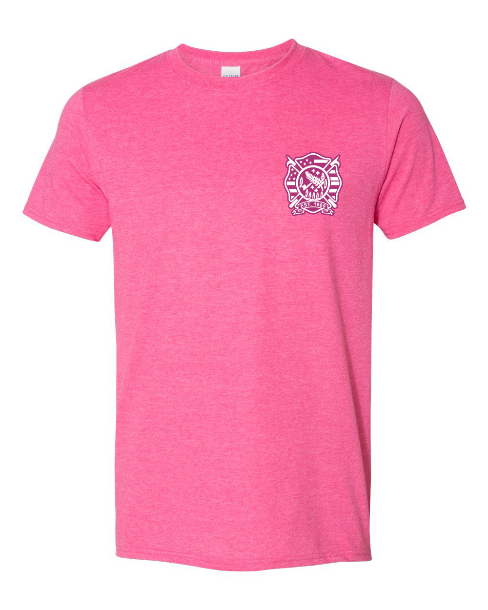 Mustang Fire Breast Cancer Awareness T-Shirt