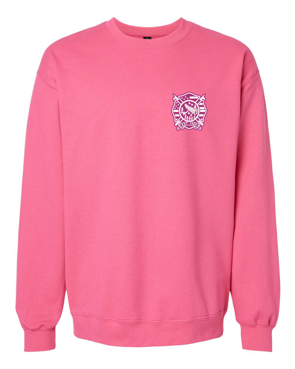 Mustang Fire Breast Cancer Awareness Sweatshirt