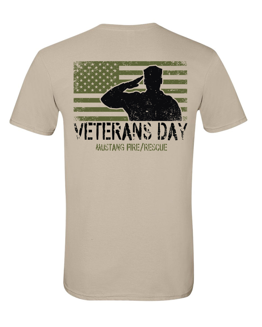 Mustang Fire Veteran's Day T-Shirt