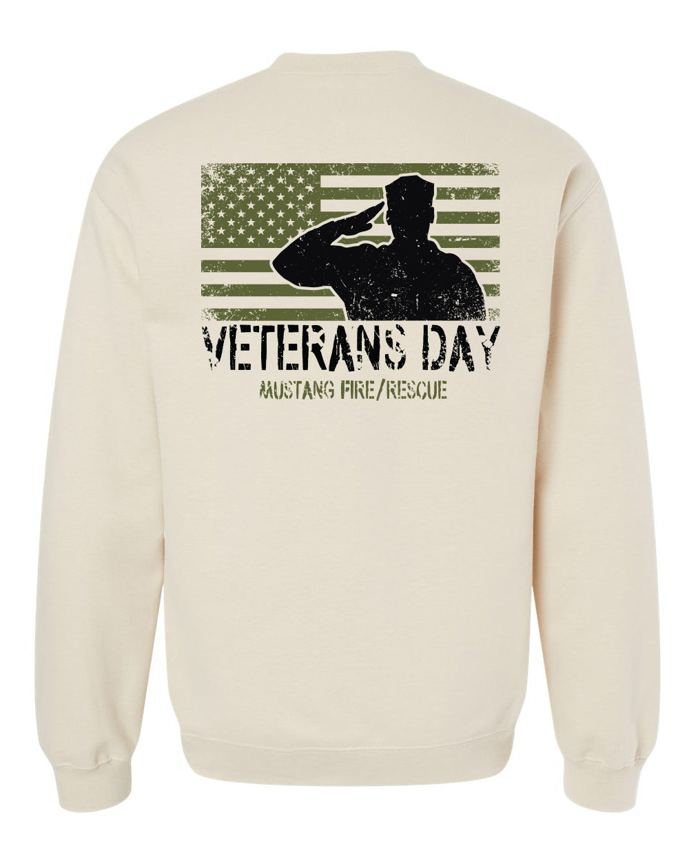 Mustang Fire Veteran's Day Sweatshirt