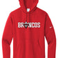 Mustang Boys Soccer Broncos Shield (T-Shirts & Hoodies) + Nike