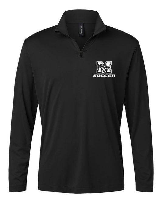 Mustang Soccer Performance Quarter Zip Pullover