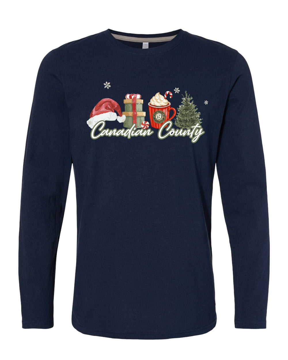 Canadian County "Cozy Christmas" Long Sleeve