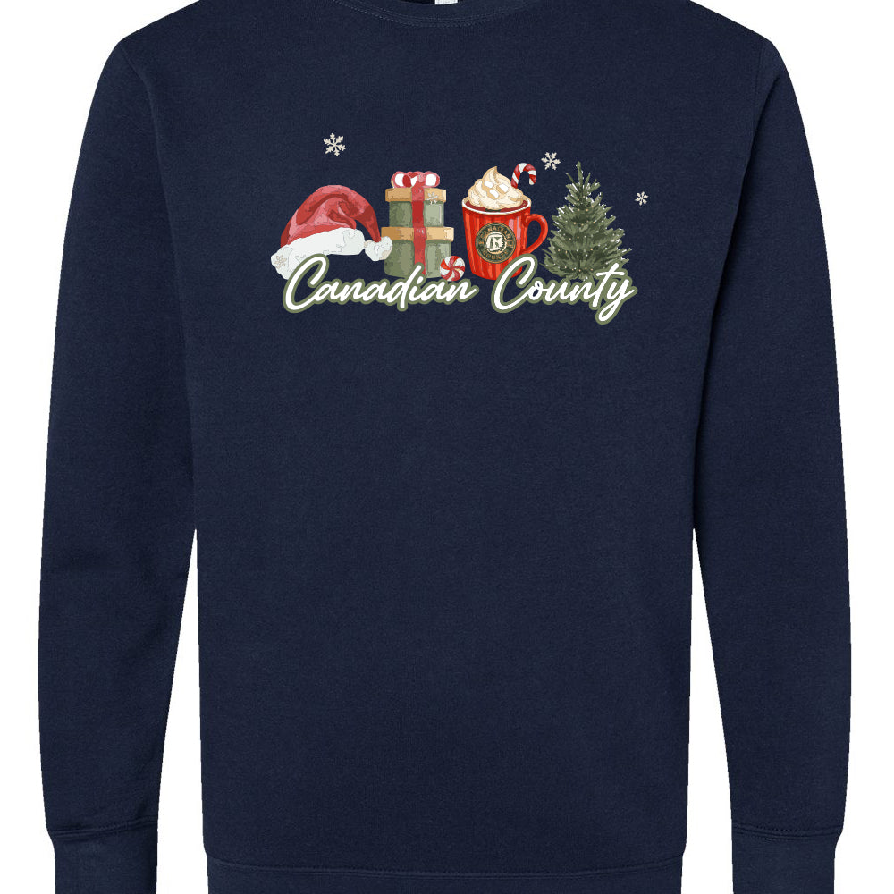 Canadian County "Cozy Christmas" Sweatshirt