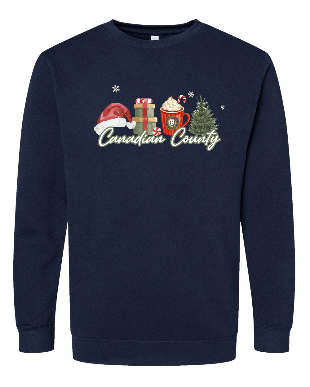 Canadian County "Cozy Christmas" Sweatshirt