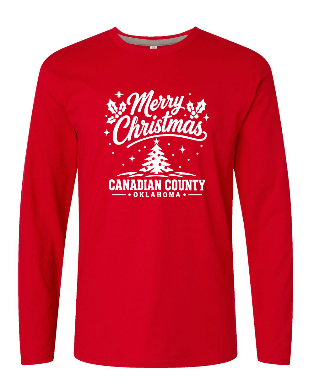 Canadian County "Merry Christmas" Long Sleeve