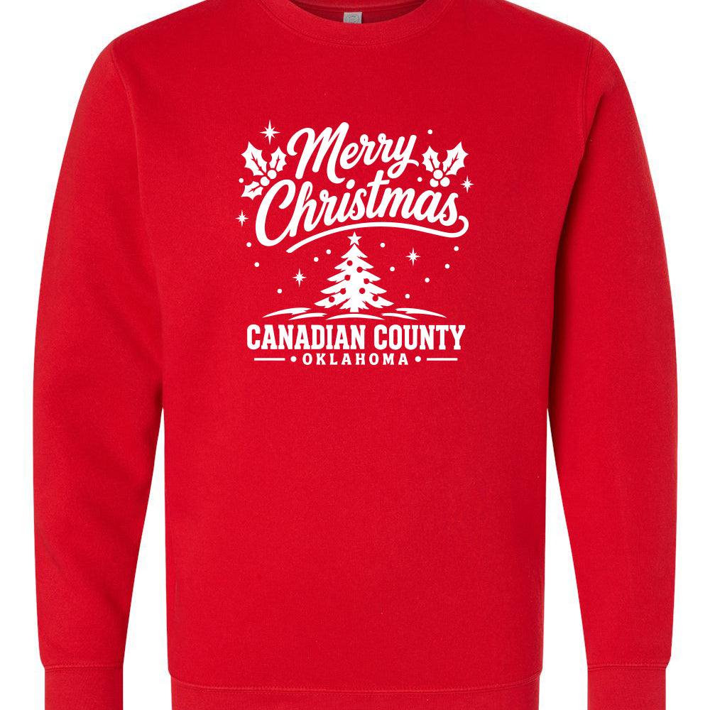 Canadian County "Merry Christmas" Sweatshirt