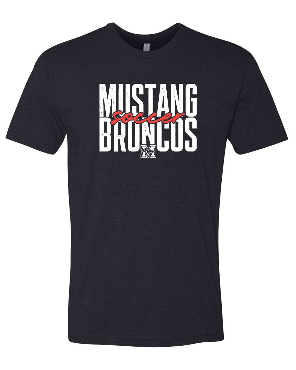 Mustang Girls Soccer - Script (T-Shirt, Hoodie, Sweatshirt)