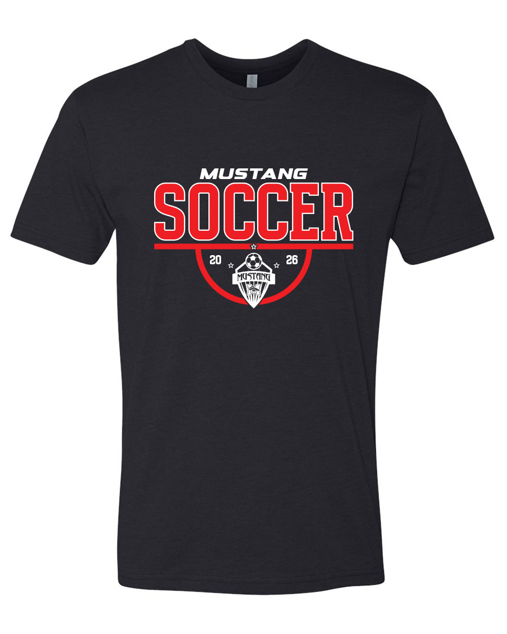 Mustang Boys Soccer - Midfield (T-Shirt, Sweatshirt, Hoodie)