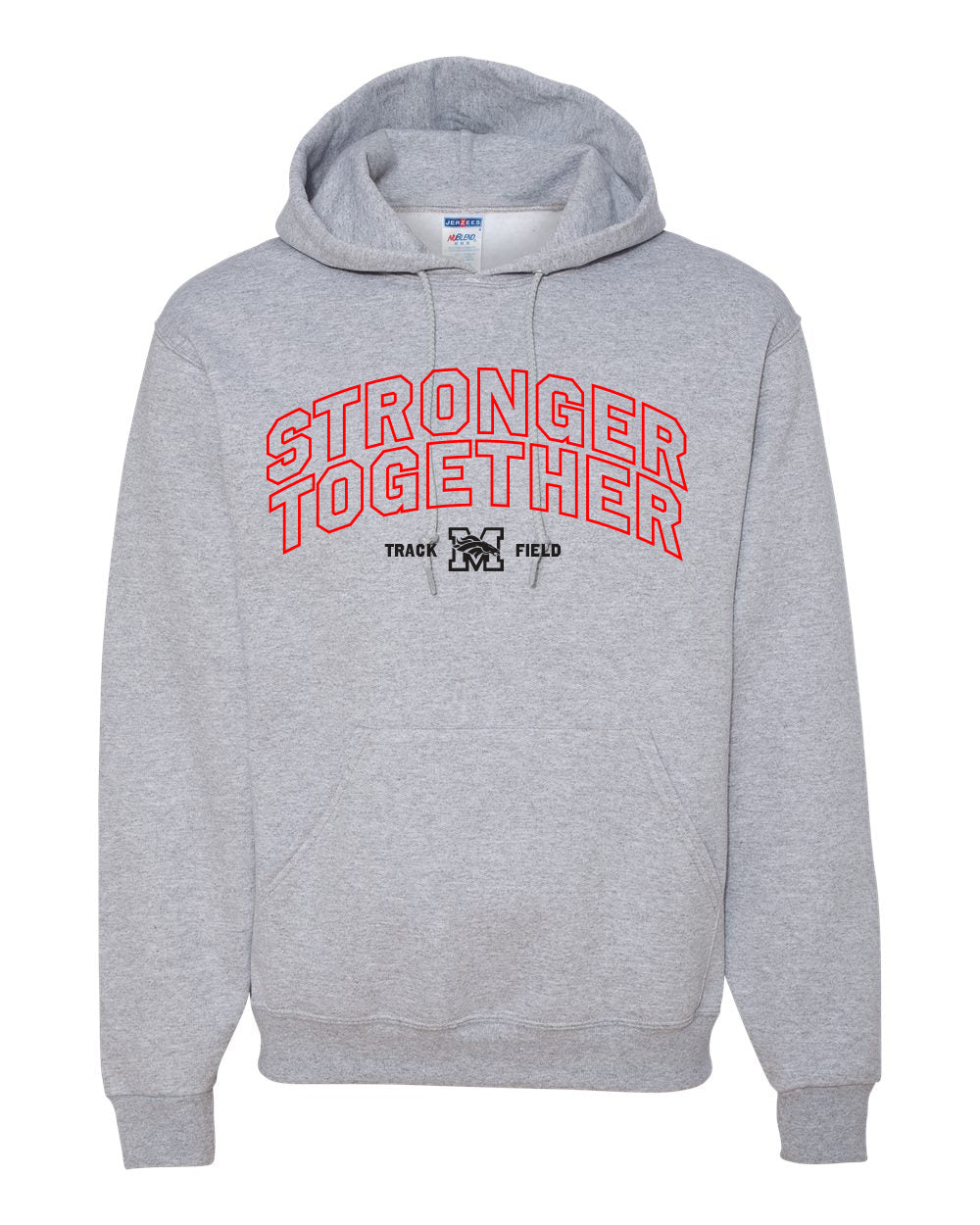 Stronger Together Hoodie - Mustang Track