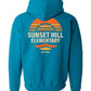 Sunset Hill Elementary Hoodie - Teal (Youth + Adult)