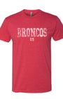 "Broncos" Textured T-Shirts
