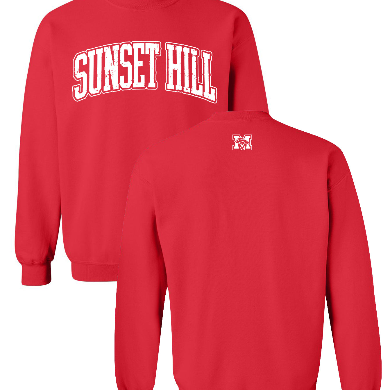 Sunset Hill Outline Sweatshirt