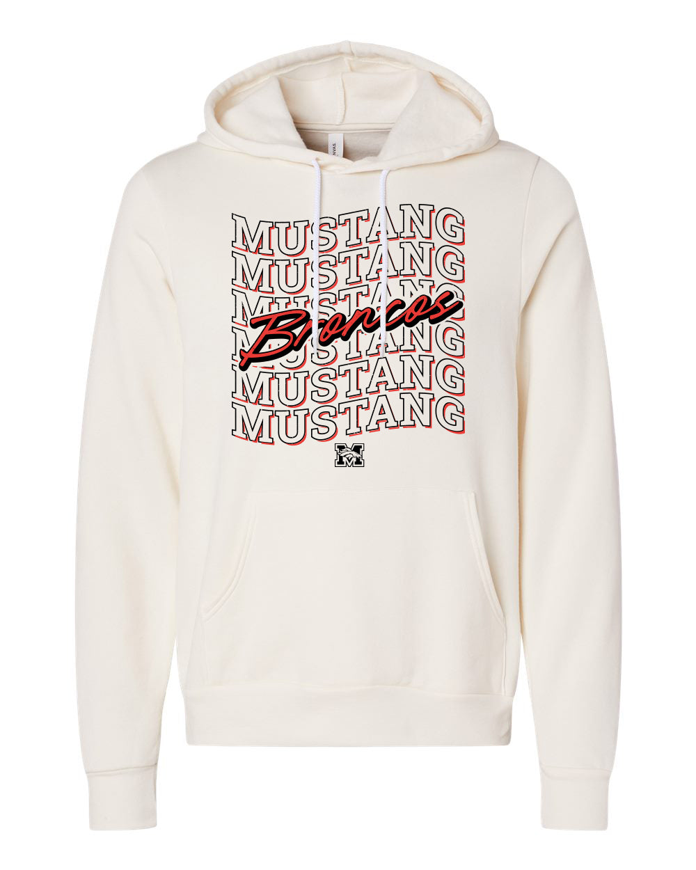 Mustang Trails "Broncos Script" - T-Shirts & Hoodies