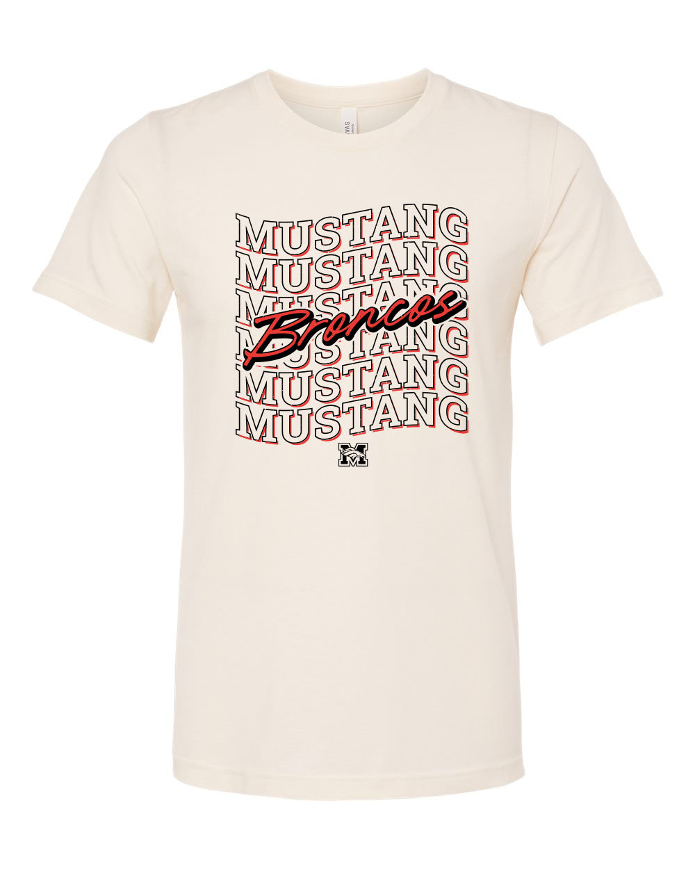Mustang Trails "Broncos Script" - T-Shirts & Hoodies