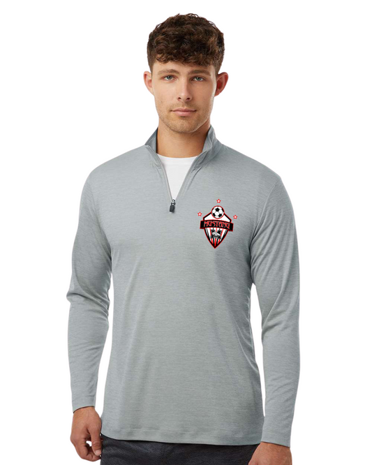 Mustang Men's Soccer Quarter Zip Pullover