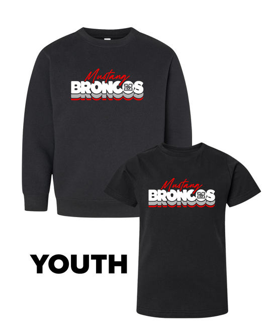 (YOUTH) Mustang Girls Repeat (T-Shirt & Sweatshirt)