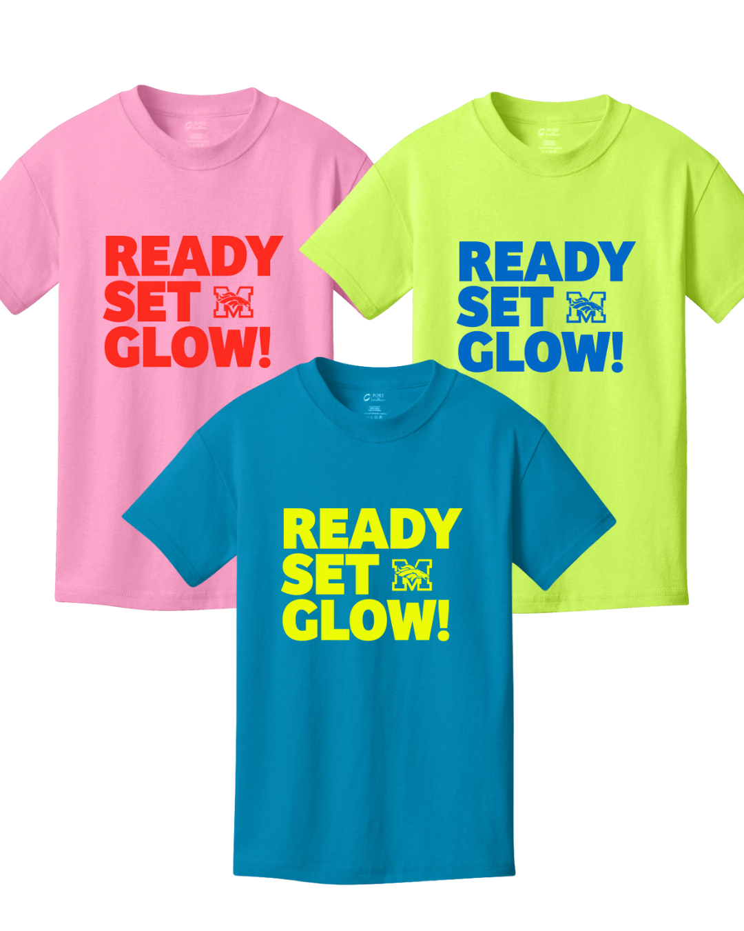 PV Glow Run Shirts - Youth/Adult