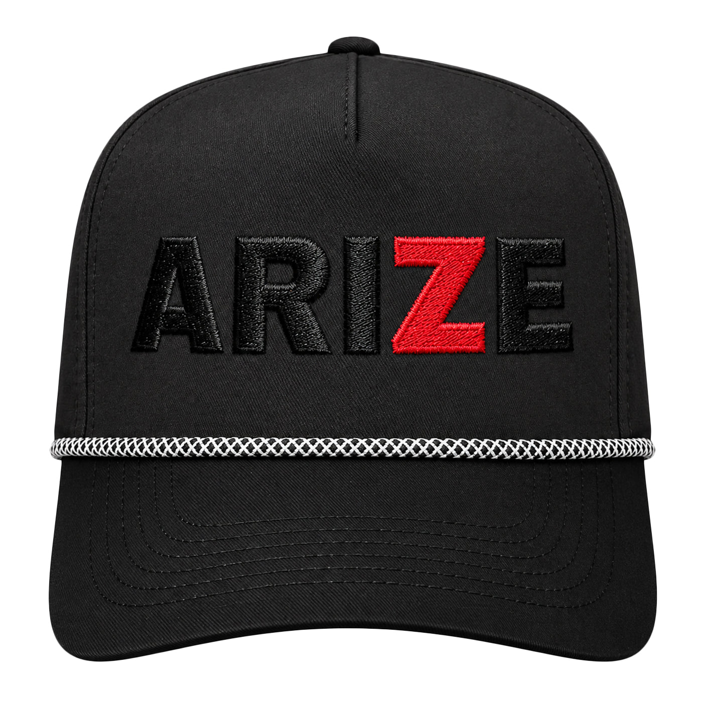 Arize Black Z Hat